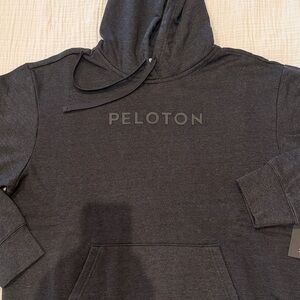 Peloton Men's Charcoal Hoodie Sweater